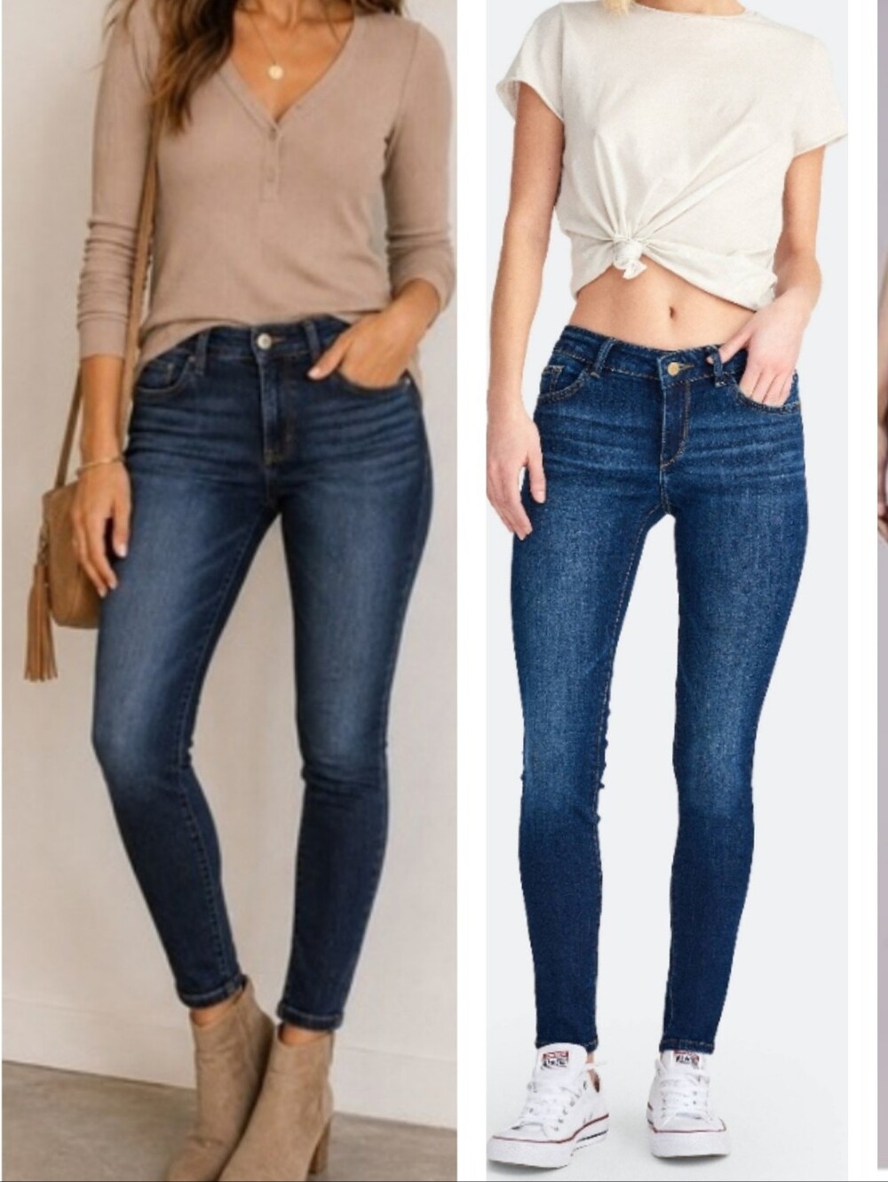 DL1961 Emma Low-Rise Denim Legging Jeans Stretch Bloom Dark Blue Sz 27 USA Made